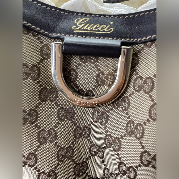 Gucci D Ring Hobo (Authentic Pre Owned) - Picture 11 of 16